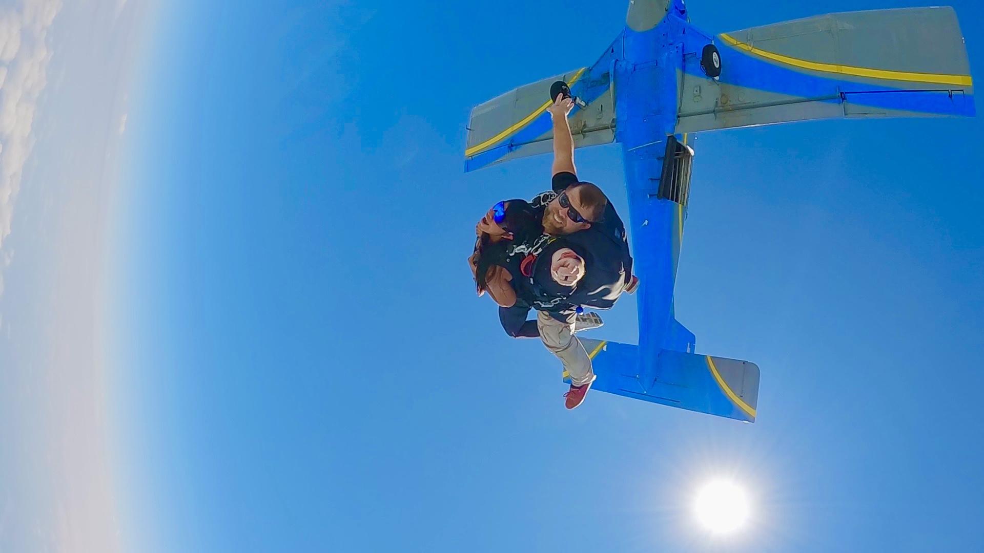 Skydiving action shot 15