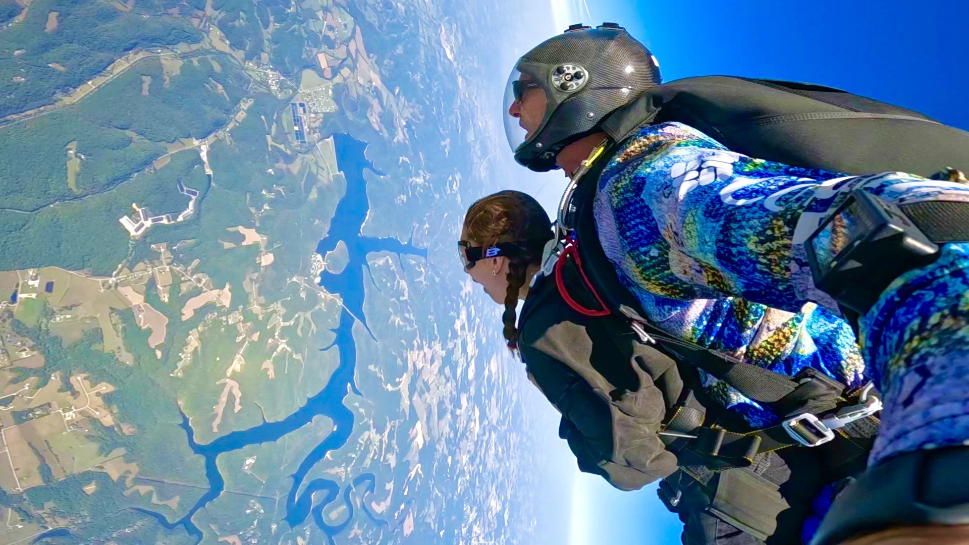 Skydiving action shot 16