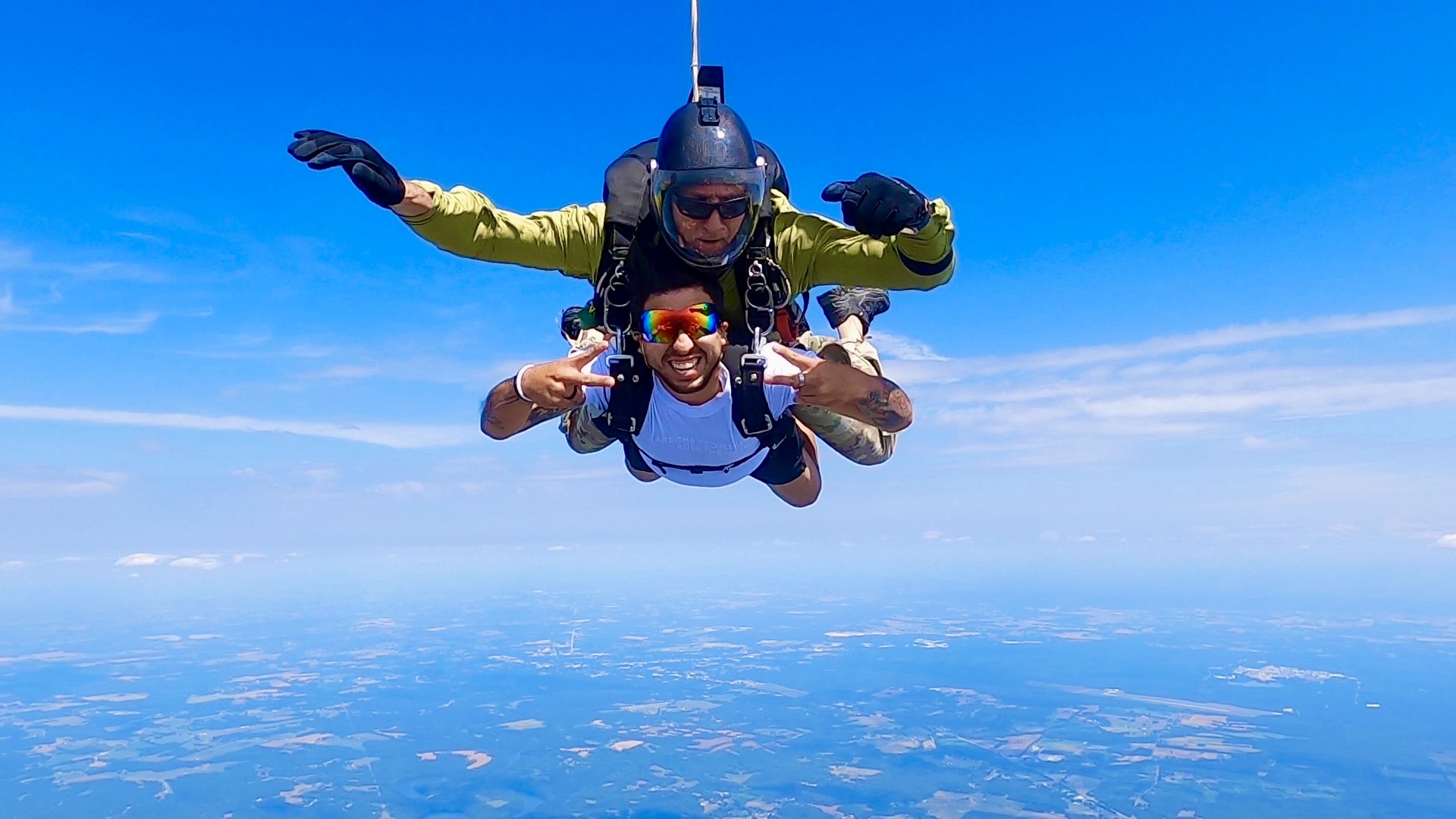 Skydiving action shot 18