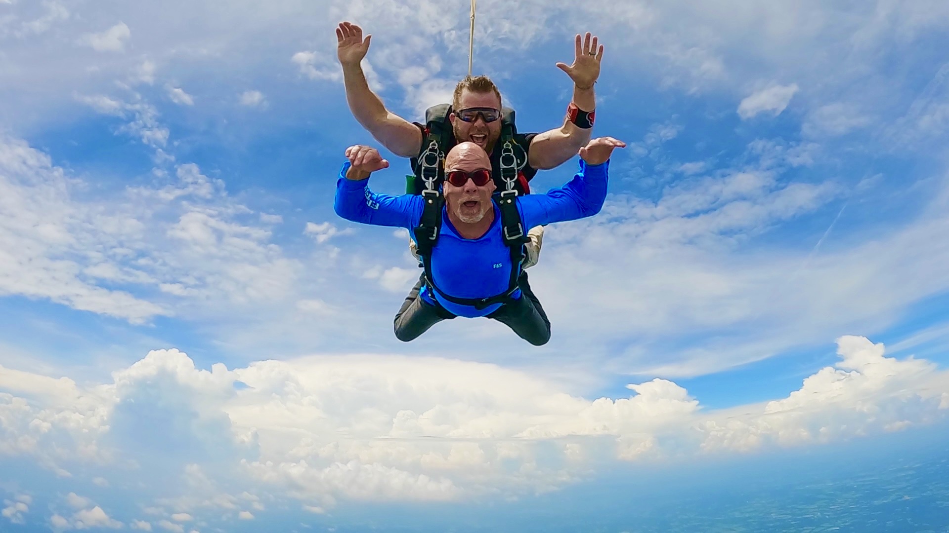 Skydiving action shot 6