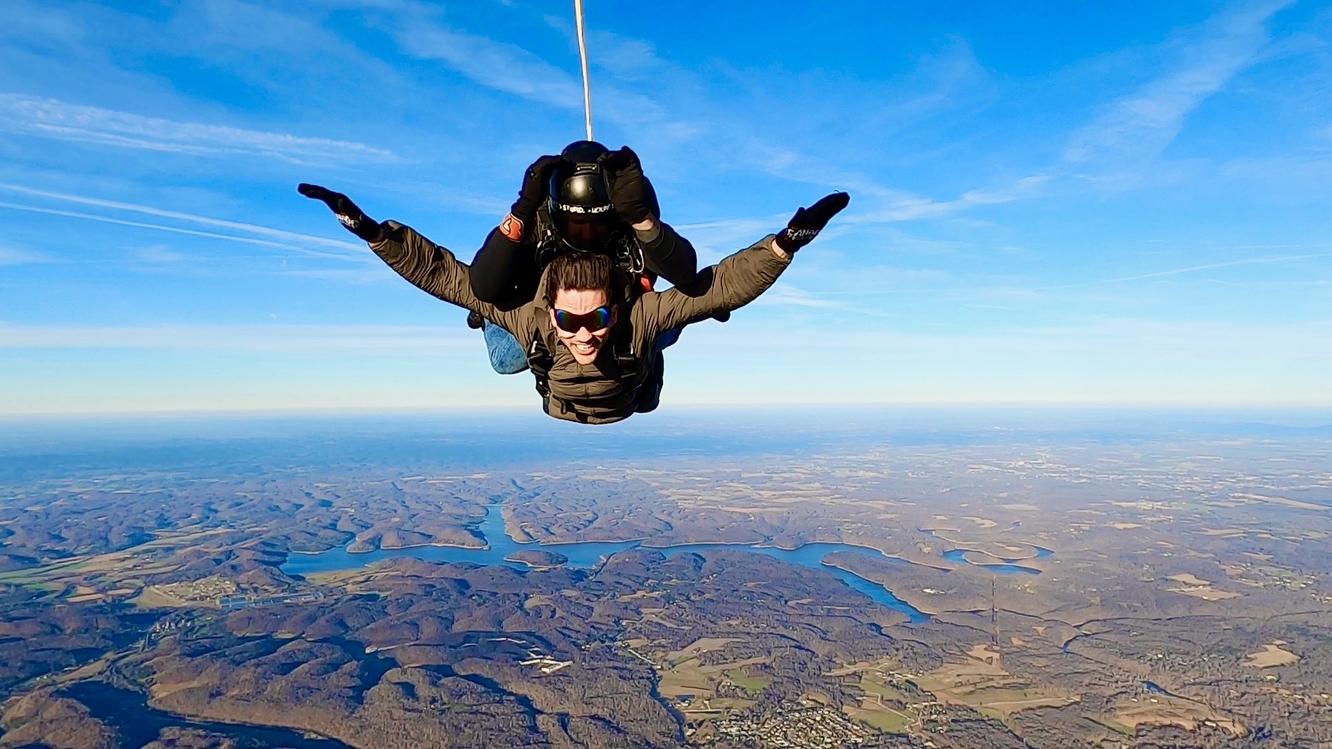 Skydiving action shot 8